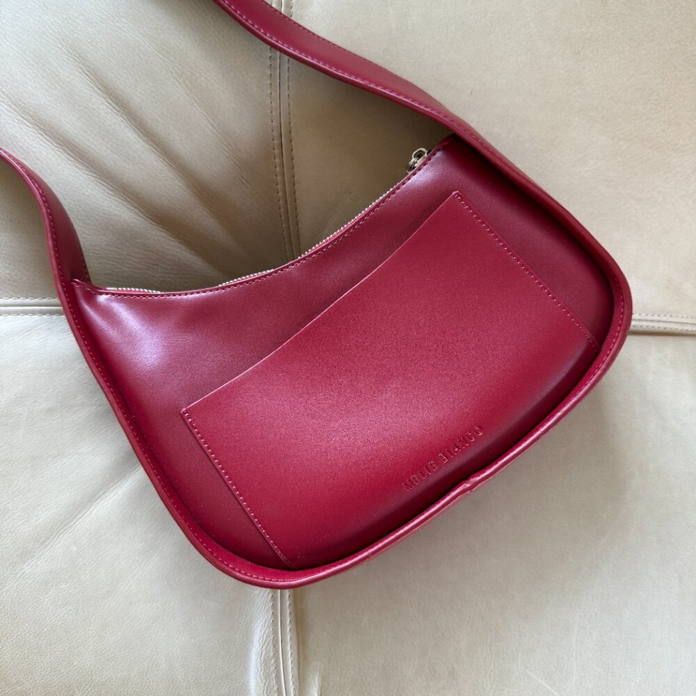 Melie Bianco Willow Shoulder Bag - Red - Picture 3 of 4